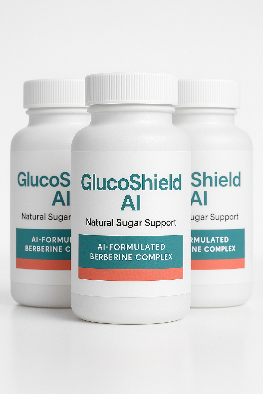 GlucoShield AI Bottles